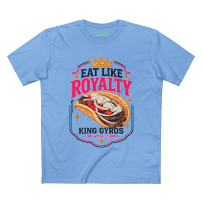 Eat Like Royalty - Midweight Cotton Unisex Tee