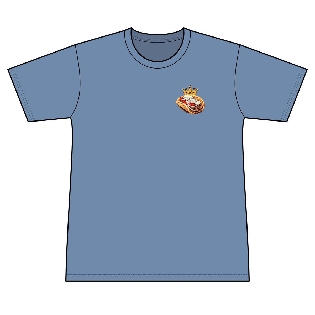 Eat Like Royalty - 100% Polyester Unisex Tee