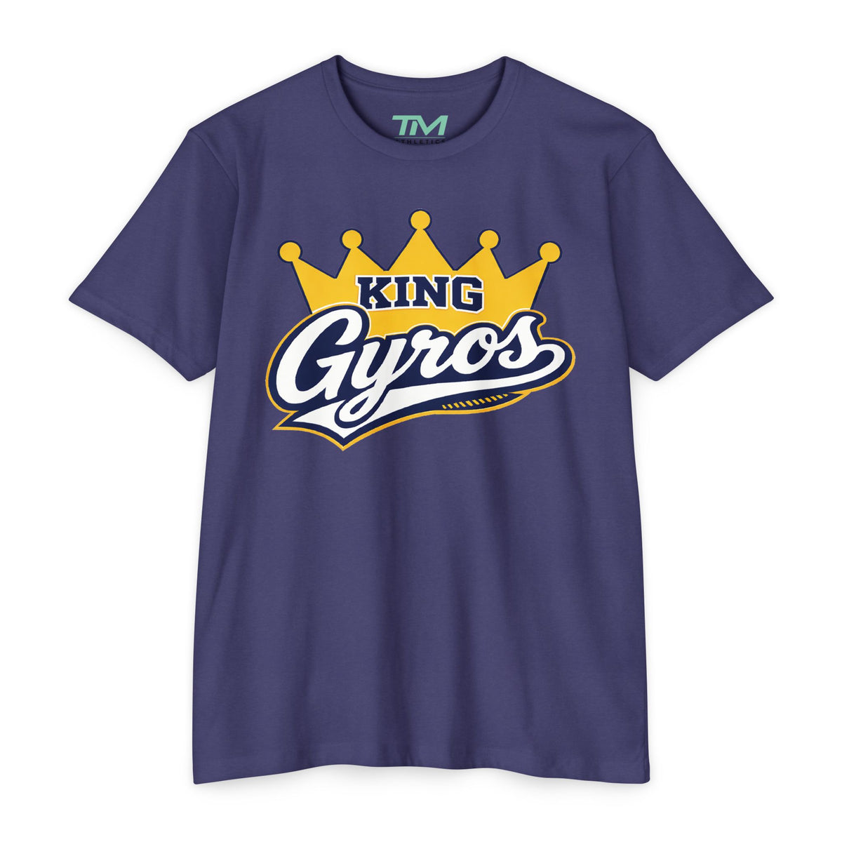 King Gyros Logo - Lightweight CVC Unisex Tee