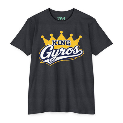 King Gyros Logo - Lightweight CVC Unisex Tee