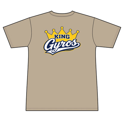 King Gyros - 100% Polyester Unisex Tee