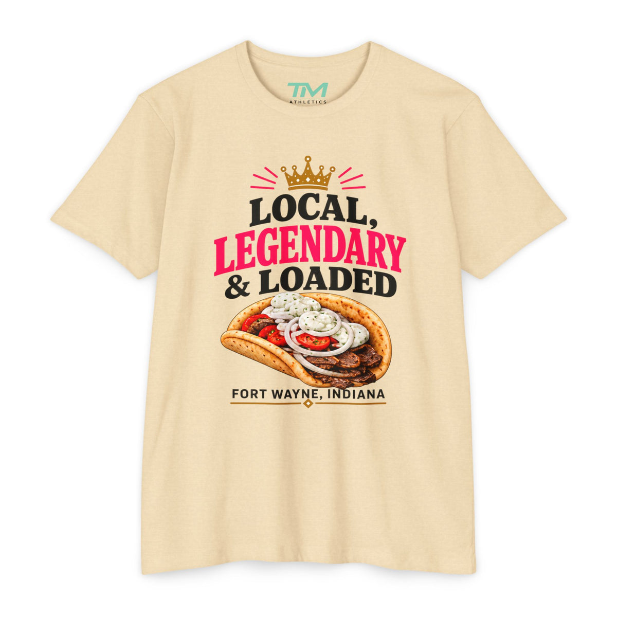 Local, Legendary & Loaded - Lightweight Unisex CVC Tee