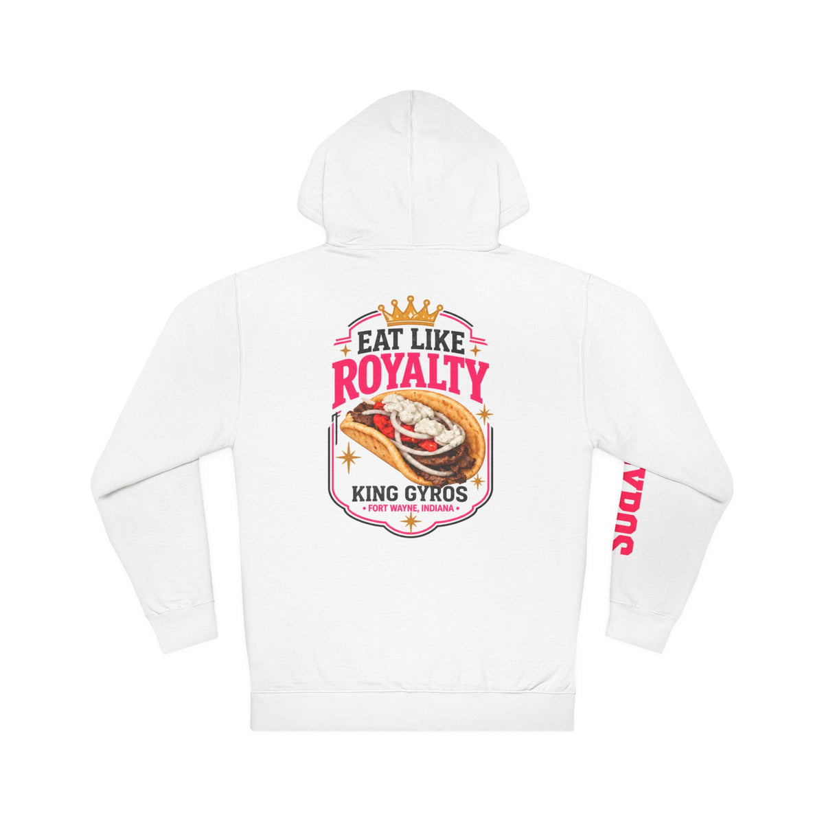 Eat Like Royalty - Midweight Unisex Hoodie