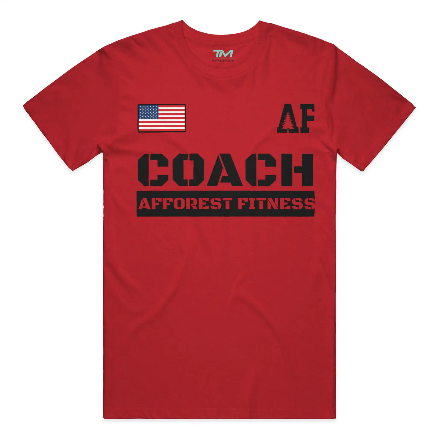 Afforest Fitness Unisex Coaches Tee