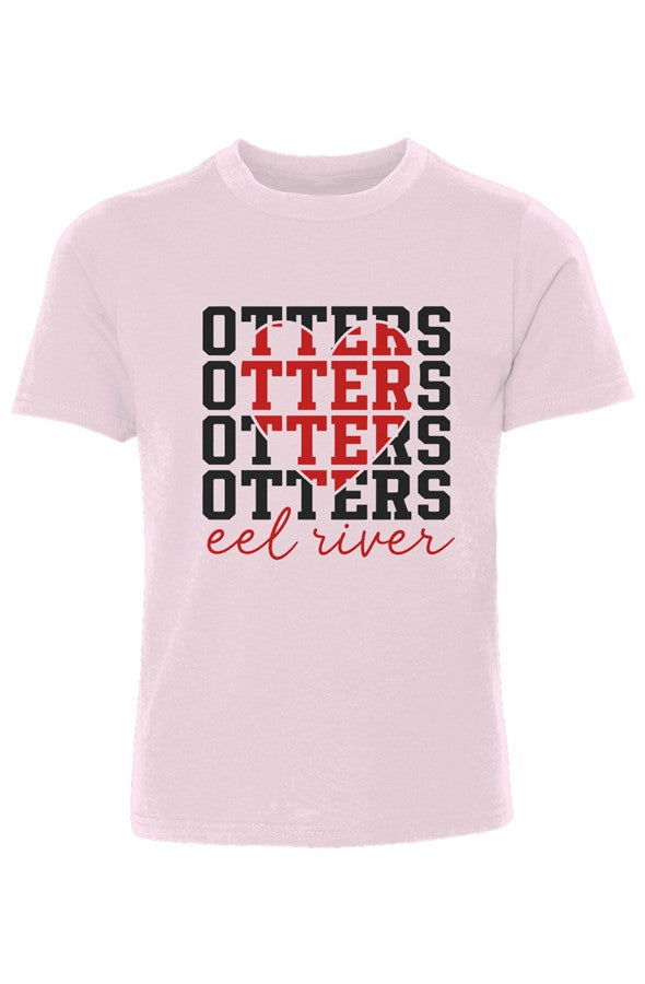 Love Otters Youth Cotton Crew