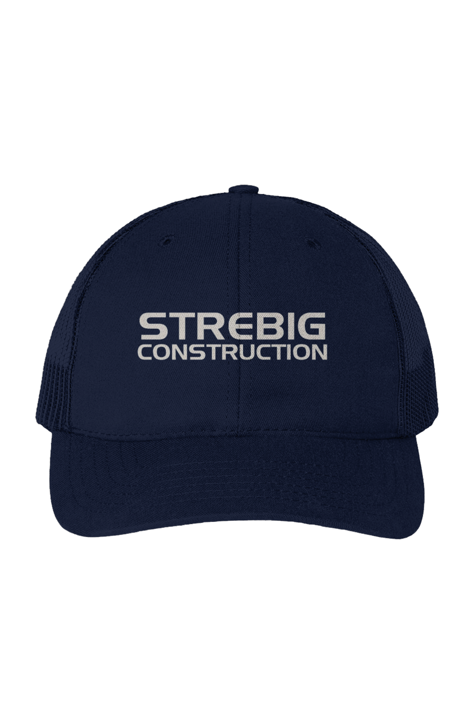 Strebig Construction Structured Trucker Cap