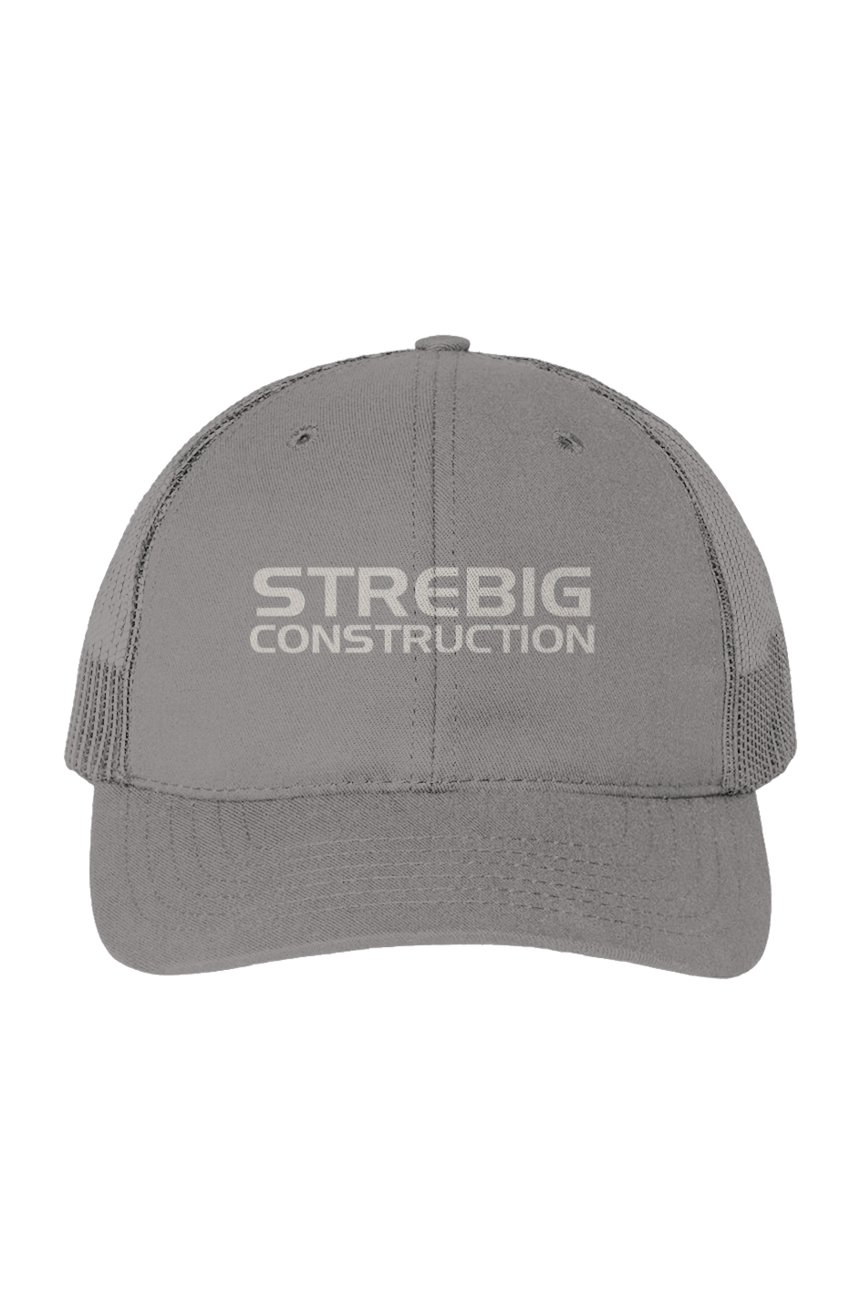 Strebig Construction Structured Trucker Cap