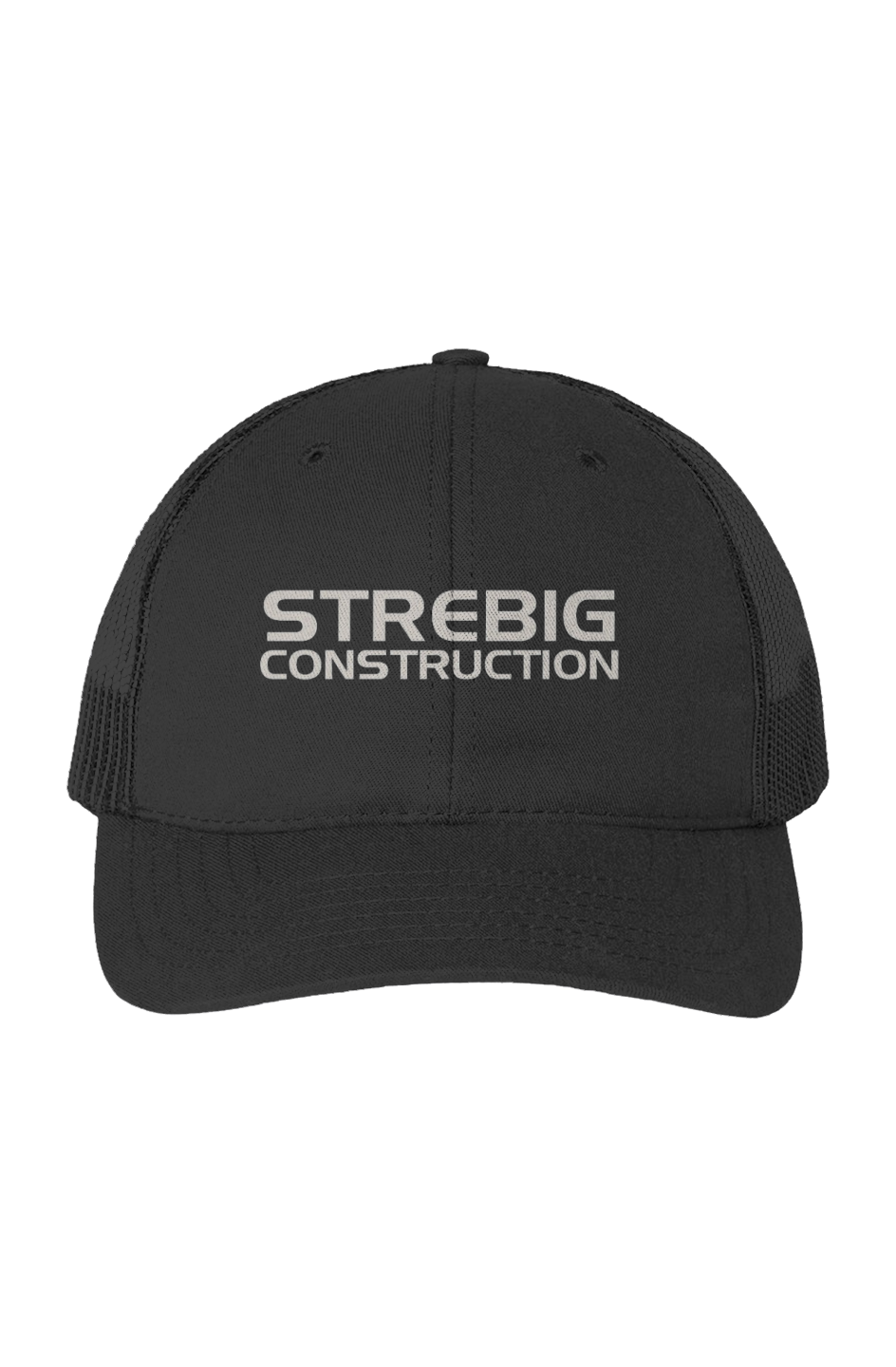 Strebig Construction Structured Trucker Cap
