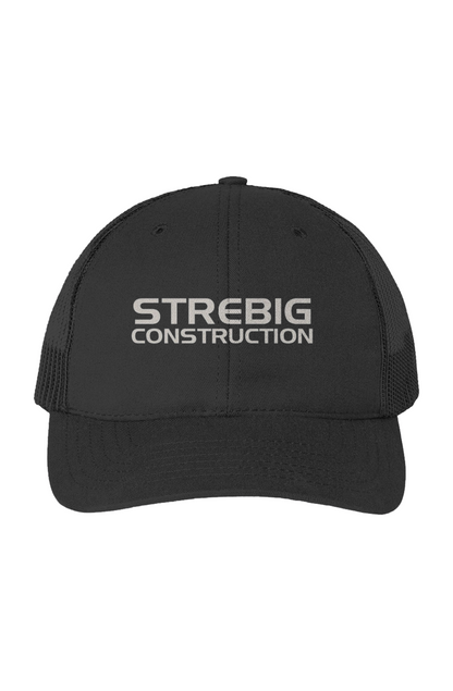 Strebig Construction Structured Trucker Cap