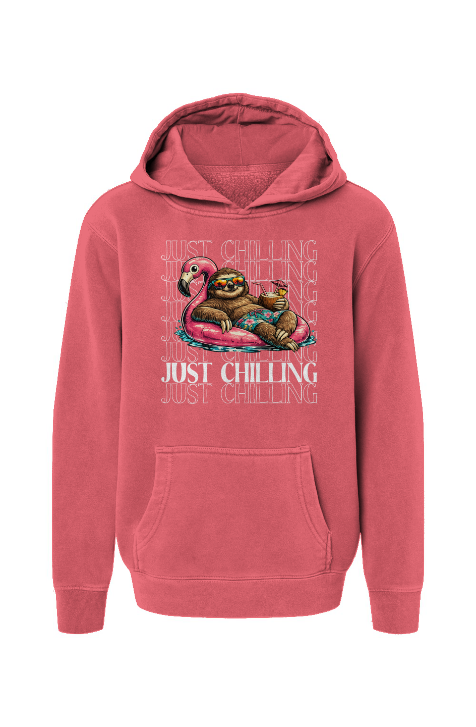 "Just Chilling" Youth Hoodie