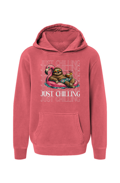 "Just Chilling" Youth Hoodie
