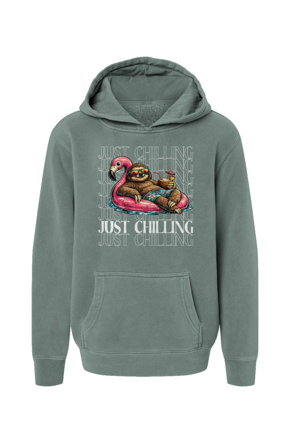"Just Chilling" Youth Hoodie