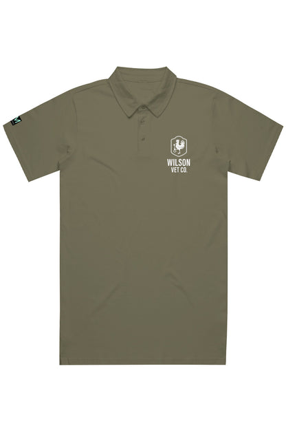 Wilson Vet Co. Embroidered Unisex Polo