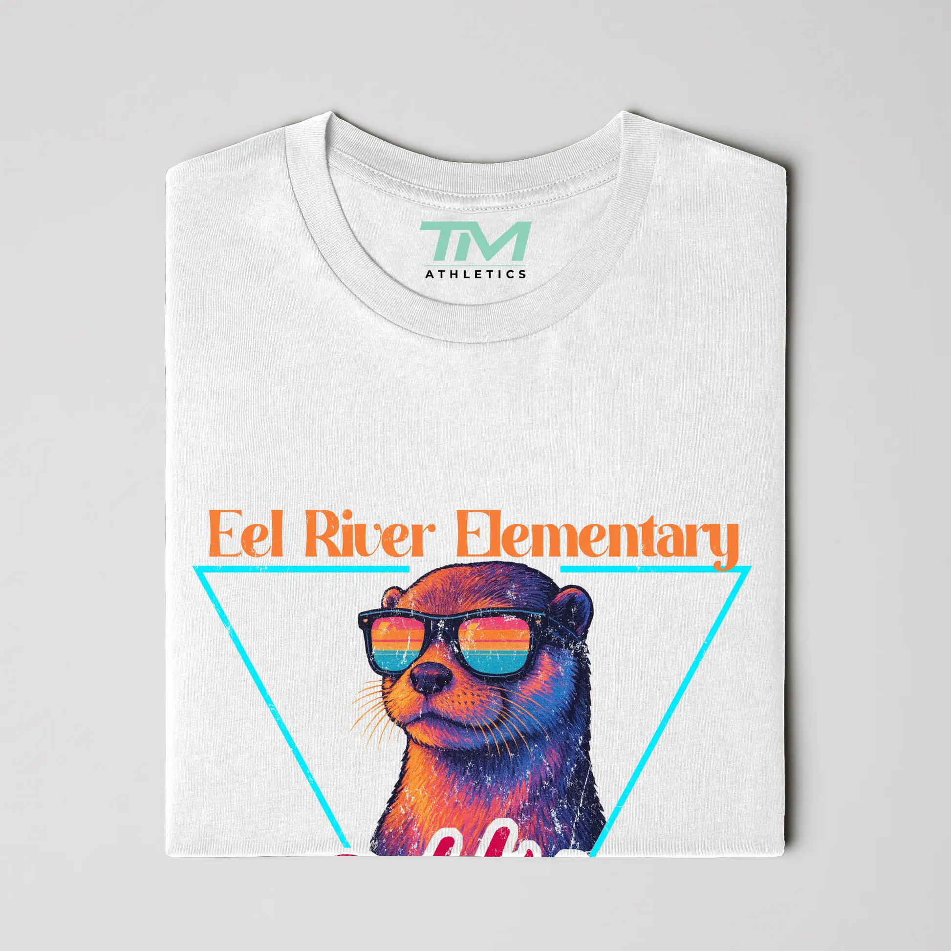 Retro Otter Unisex Adult Tee