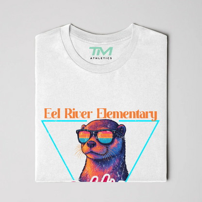 Retro Otter Unisex Adult Tee