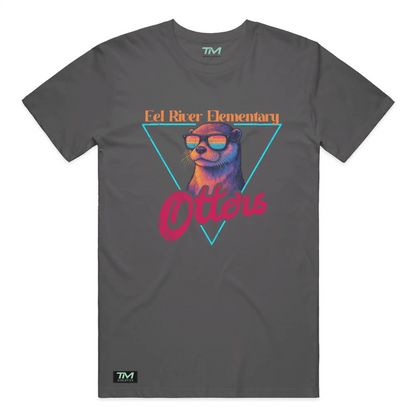 Retro Otter Unisex Adult Tee