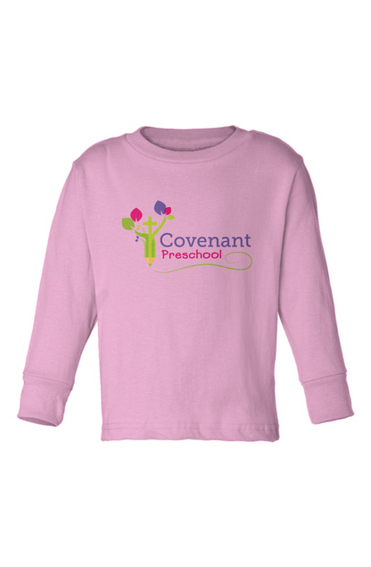 Covenant Logo Long Sleeve Toddler Tee