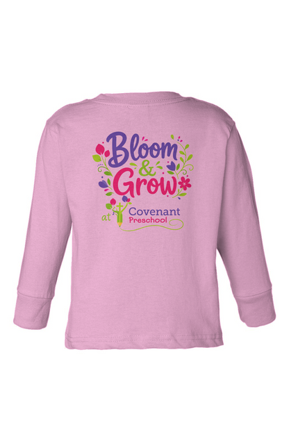 Bloom and Grow Long Sleeve Toddler Tee