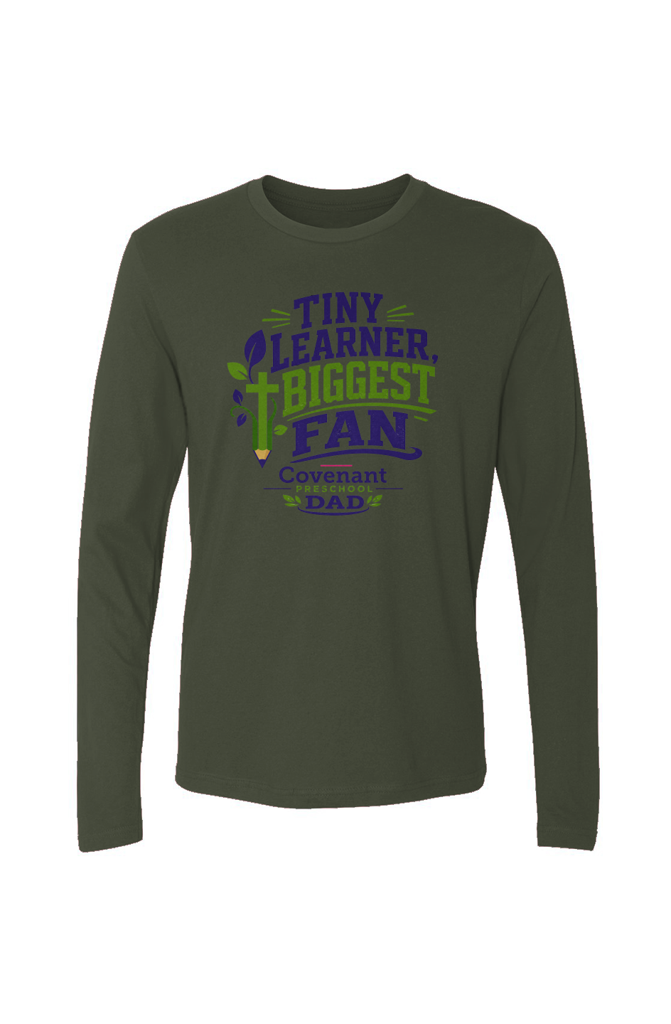 Preschool Dad Unisex Long Sleeve Tee