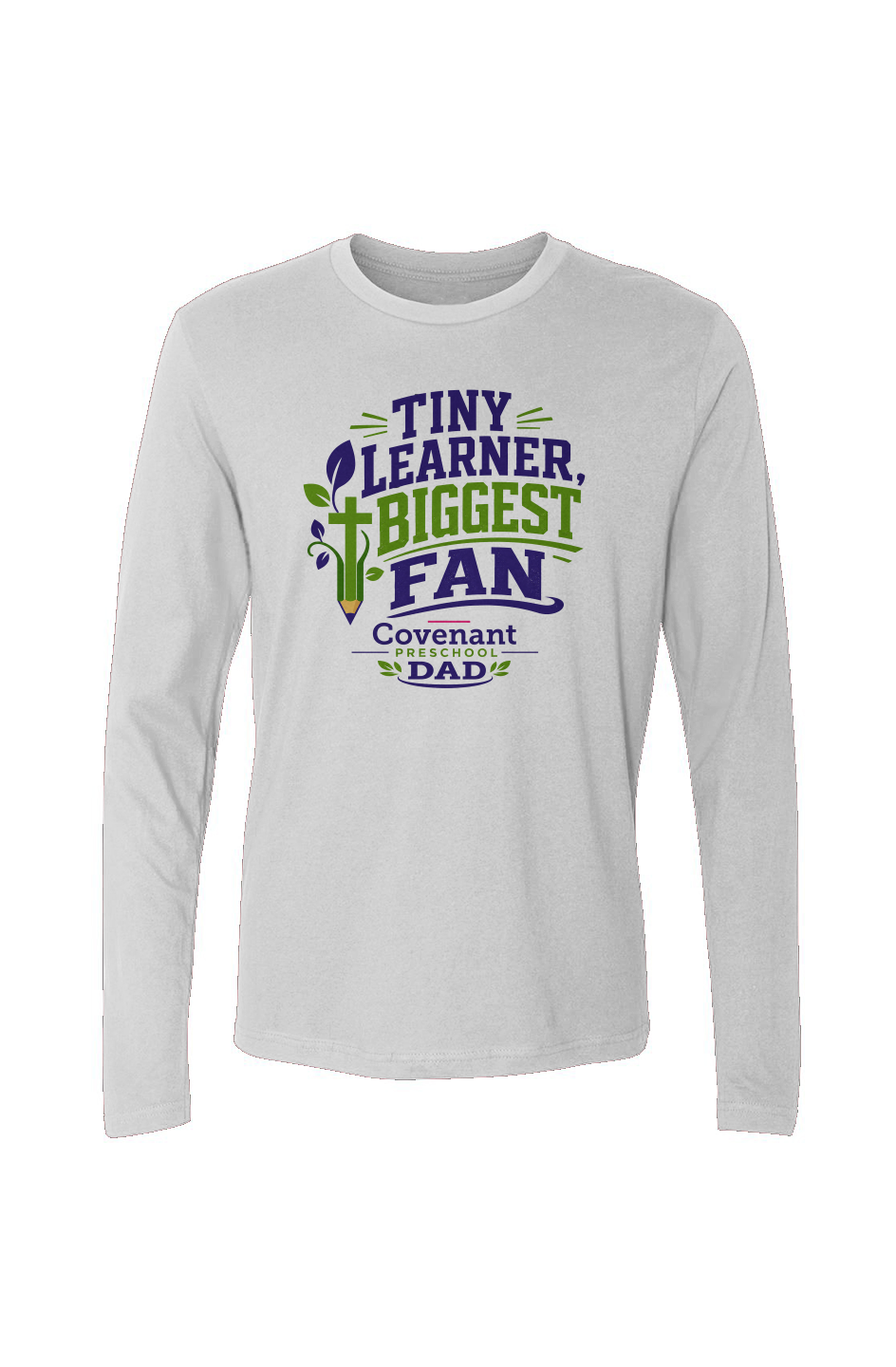 Preschool Dad Unisex Long Sleeve Tee