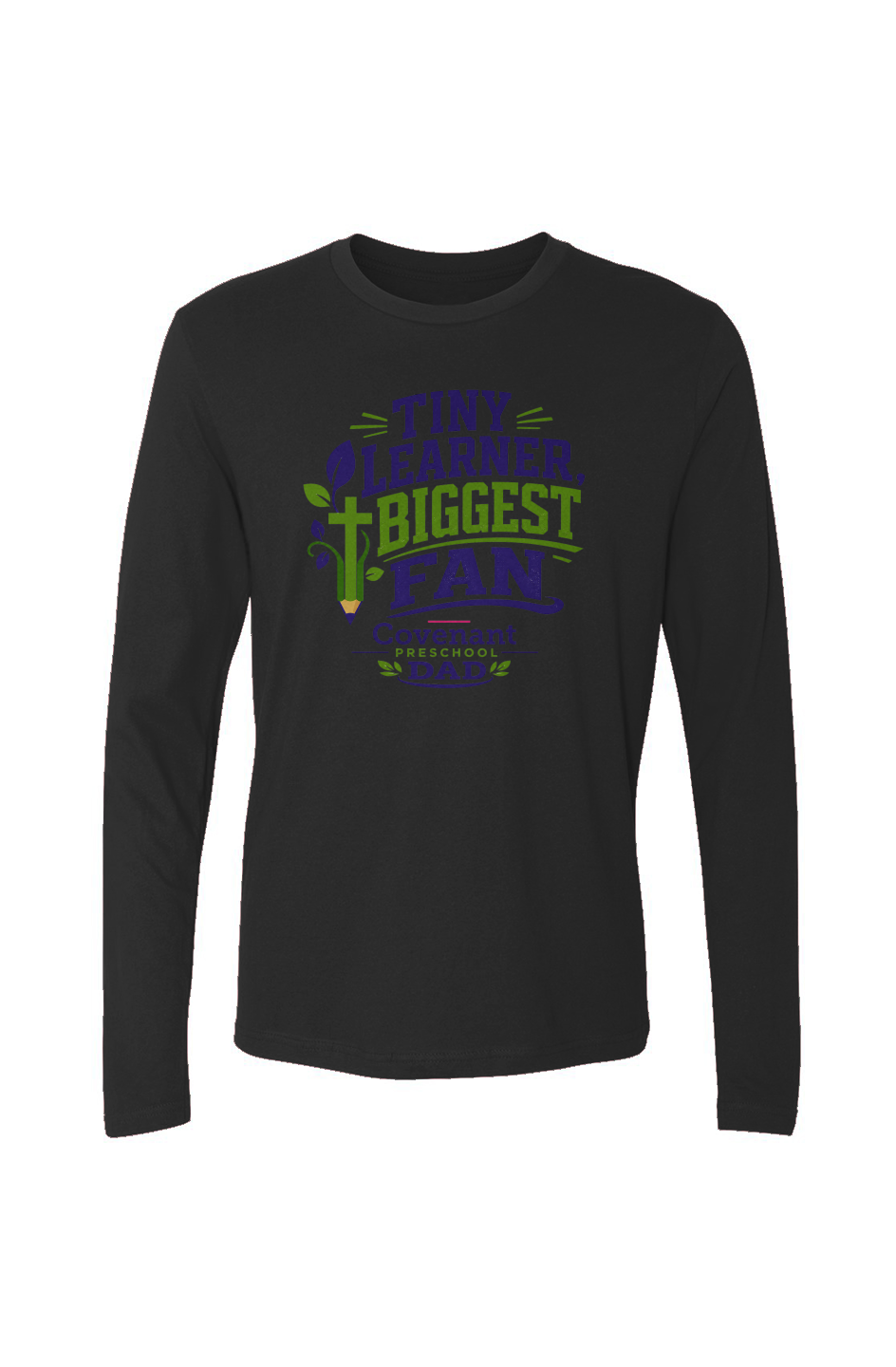Preschool Dad Unisex Long Sleeve Tee