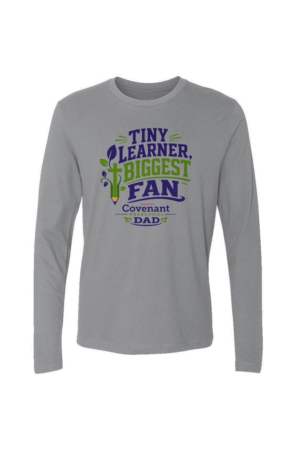 Preschool Dad Unisex Long Sleeve Tee