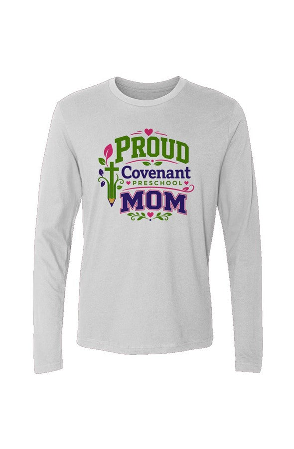 Preschool Mom Unisex Long Sleeve Tee