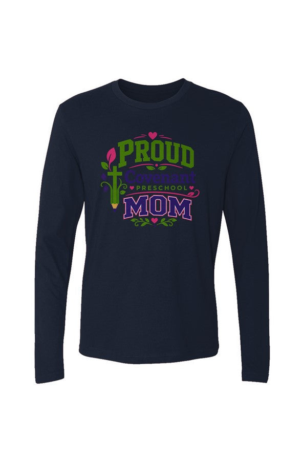 Preschool Mom Unisex Long Sleeve Tee