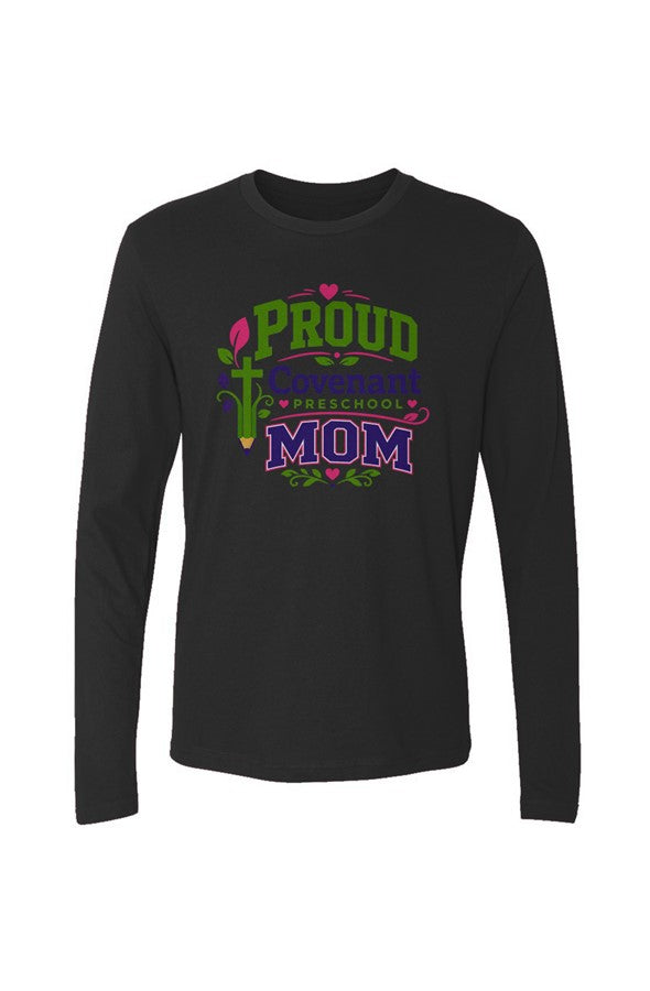 Preschool Mom Unisex Long Sleeve Tee