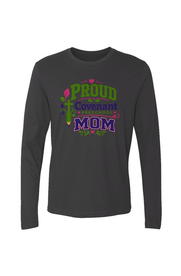 Preschool Mom Unisex Long Sleeve Tee
