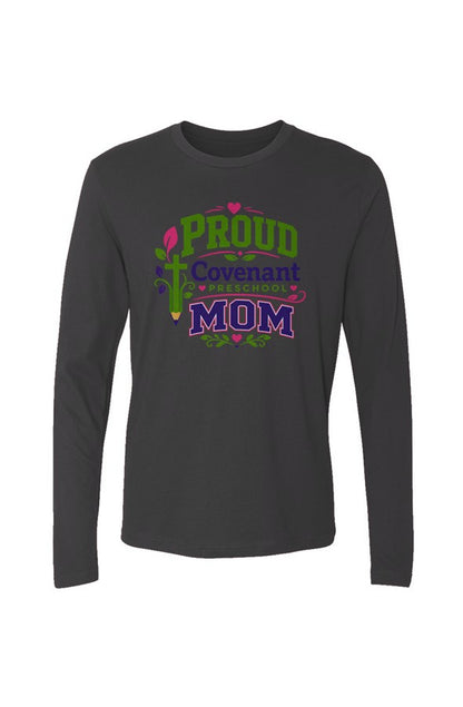 Preschool Mom Unisex Long Sleeve Tee