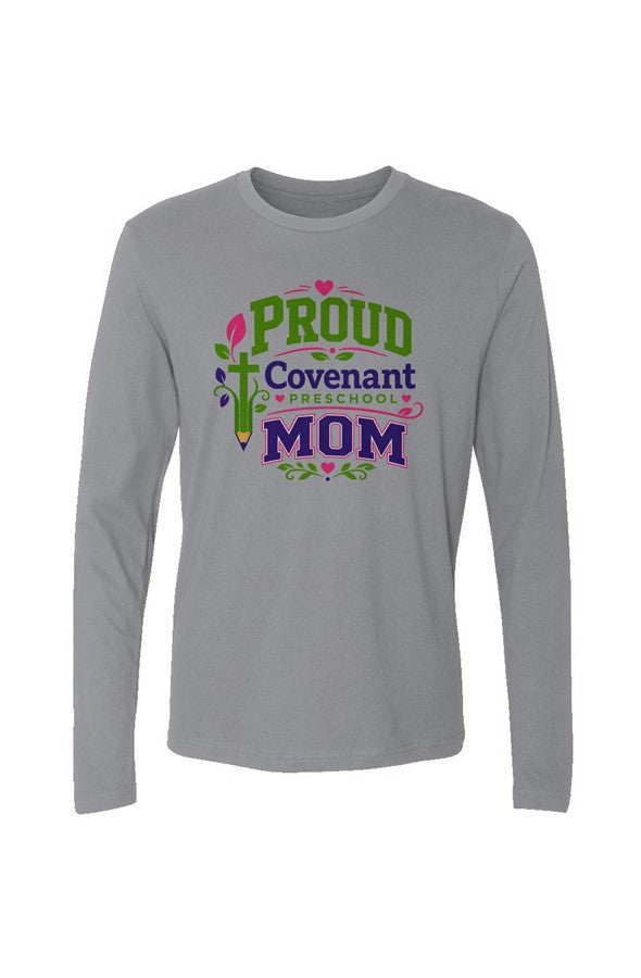 Preschool Mom Unisex Long Sleeve Tee