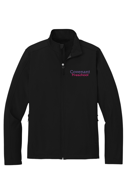 Embordered Men's Soft Shell Jacket