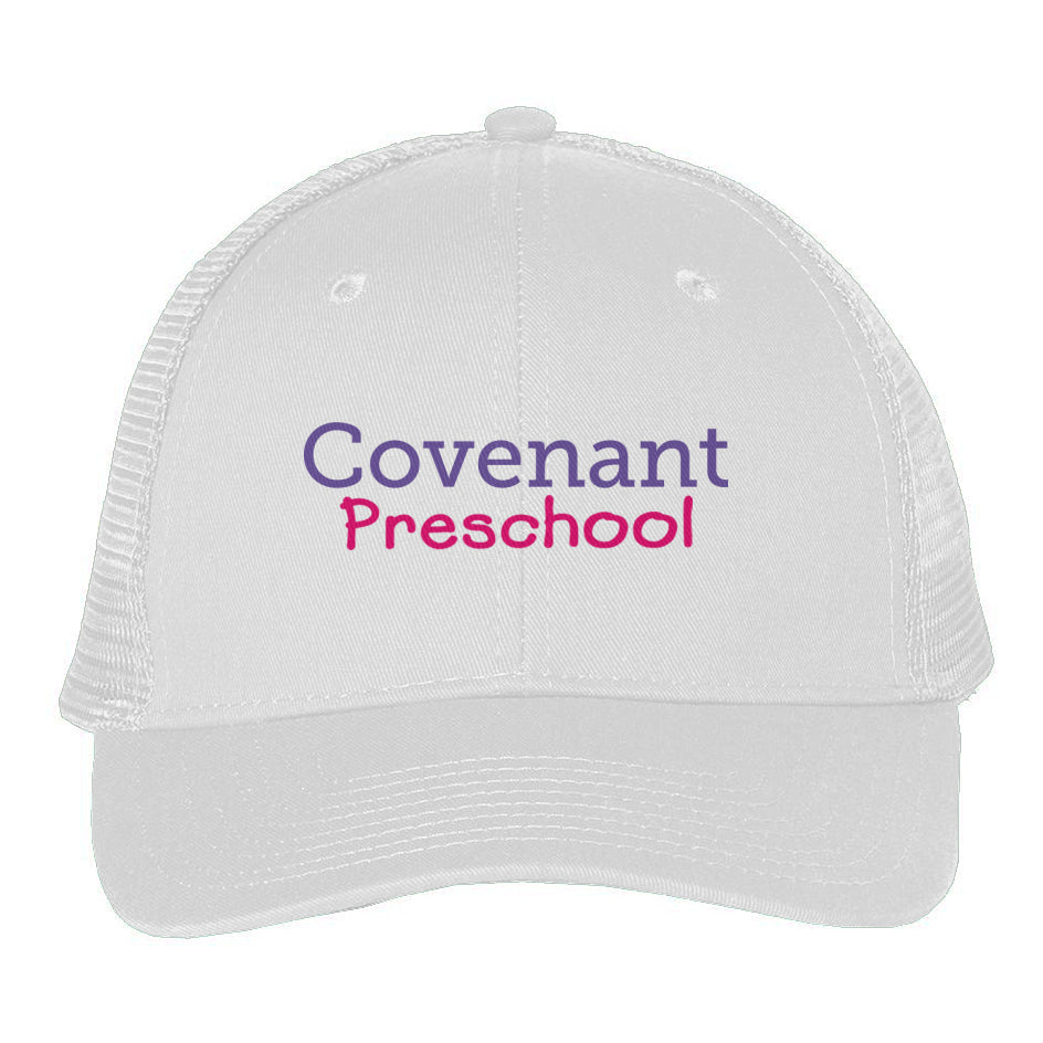 Embroidered Snapback Trucker Cap