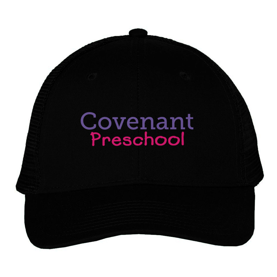 Embroidered Snapback Trucker Cap
