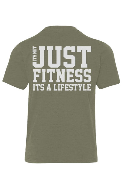 "More than Fitness" Youth Cotton Tee