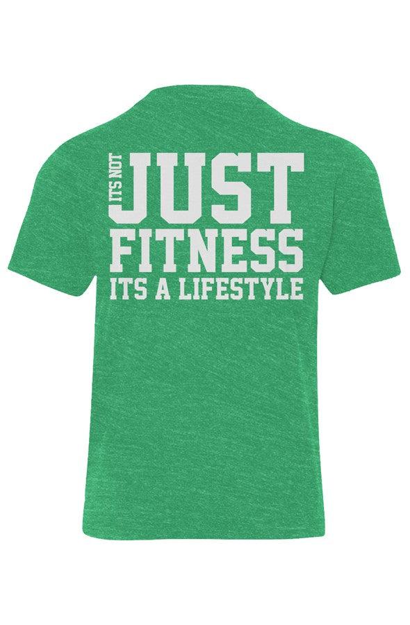"More than Fitness" Youth Cotton Tee