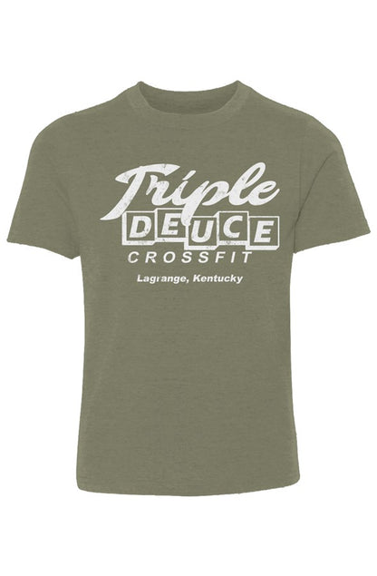 Triple Deuce Youth Cotton Tee