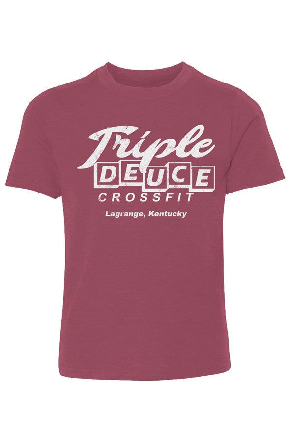 Triple Deuce Youth Cotton Tee