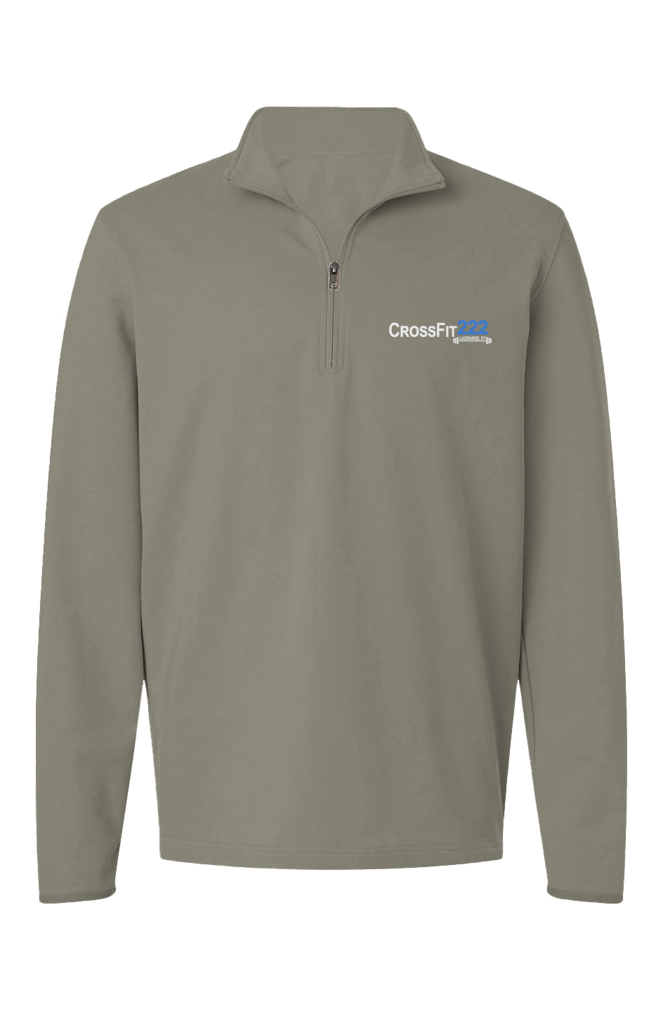 Men's Embroidered Performance Quarter-Zip Pullover