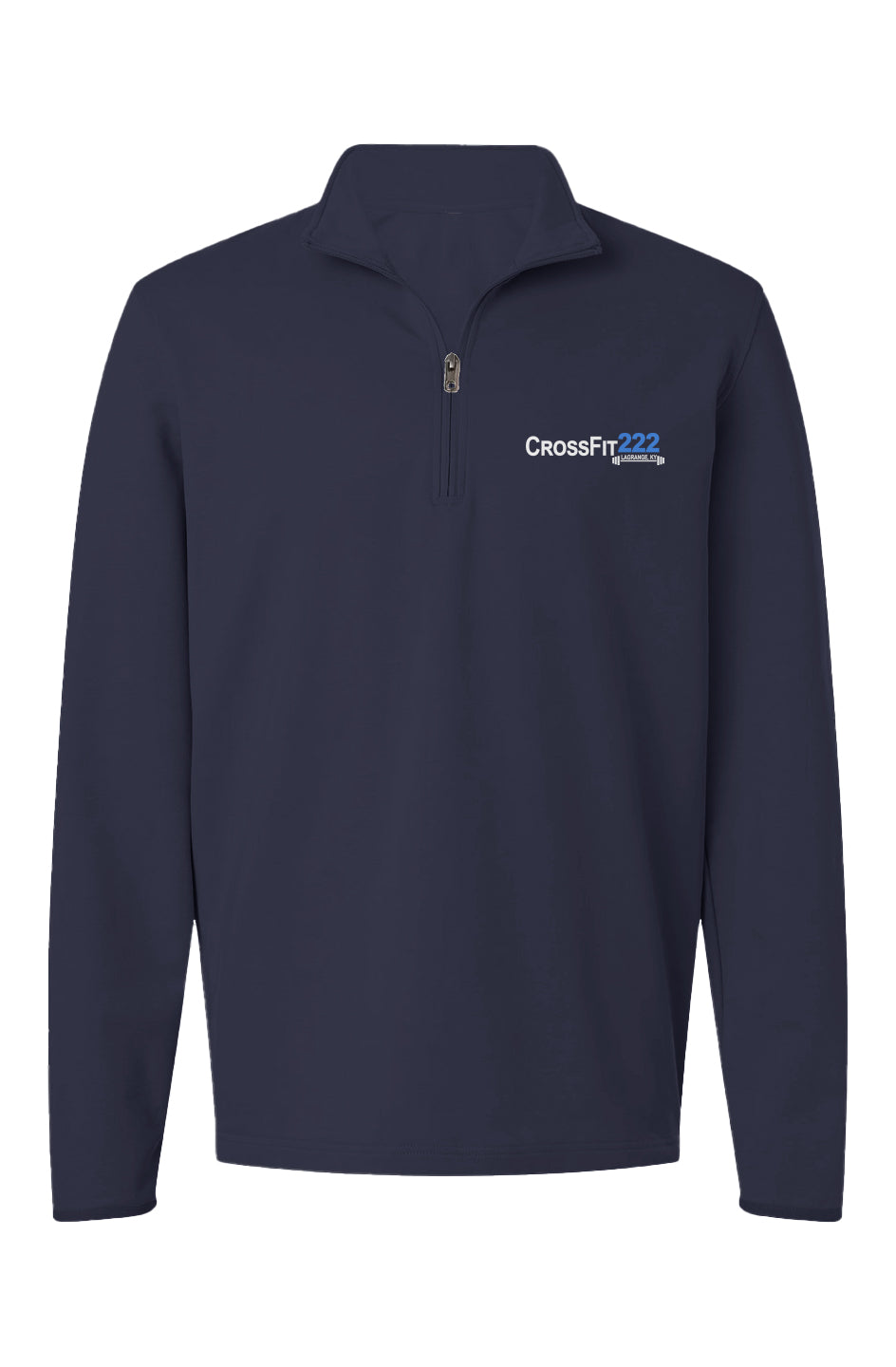 Men's Embroidered Performance Quarter-Zip Pullover