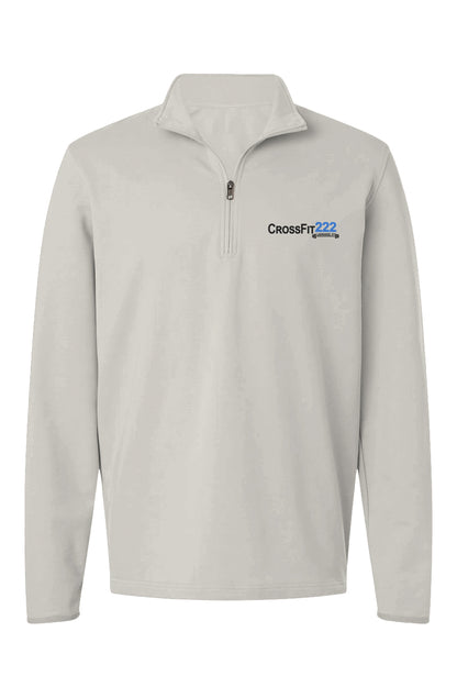 Men's Embroidered Performance Quarter-Zip Pullover