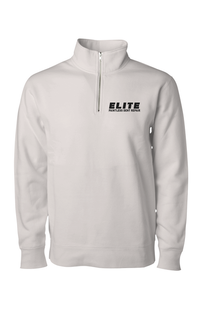 Embroidered Logo Midweight Quarter-Zip Pullover