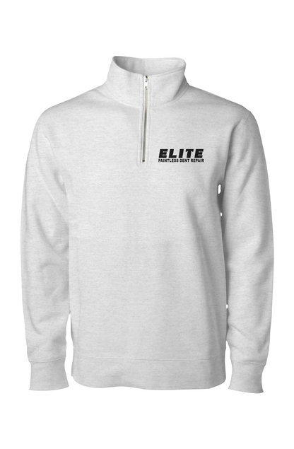 Embroidered Logo Midweight Quarter-Zip Pullover