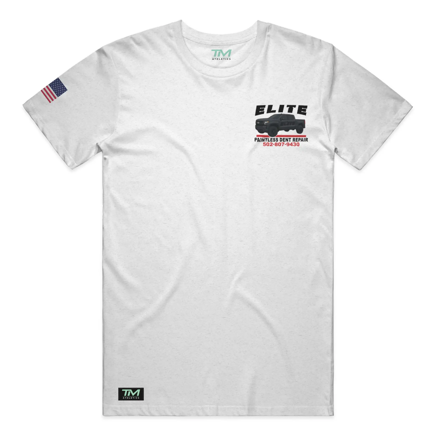 9430 Unisex CVC Logo Tee