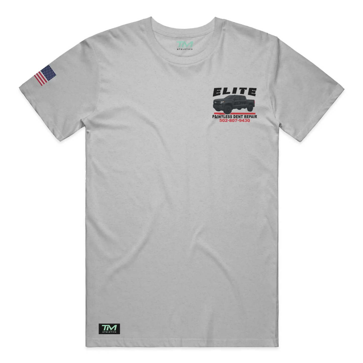 9430 Unisex CVC Logo Tee
