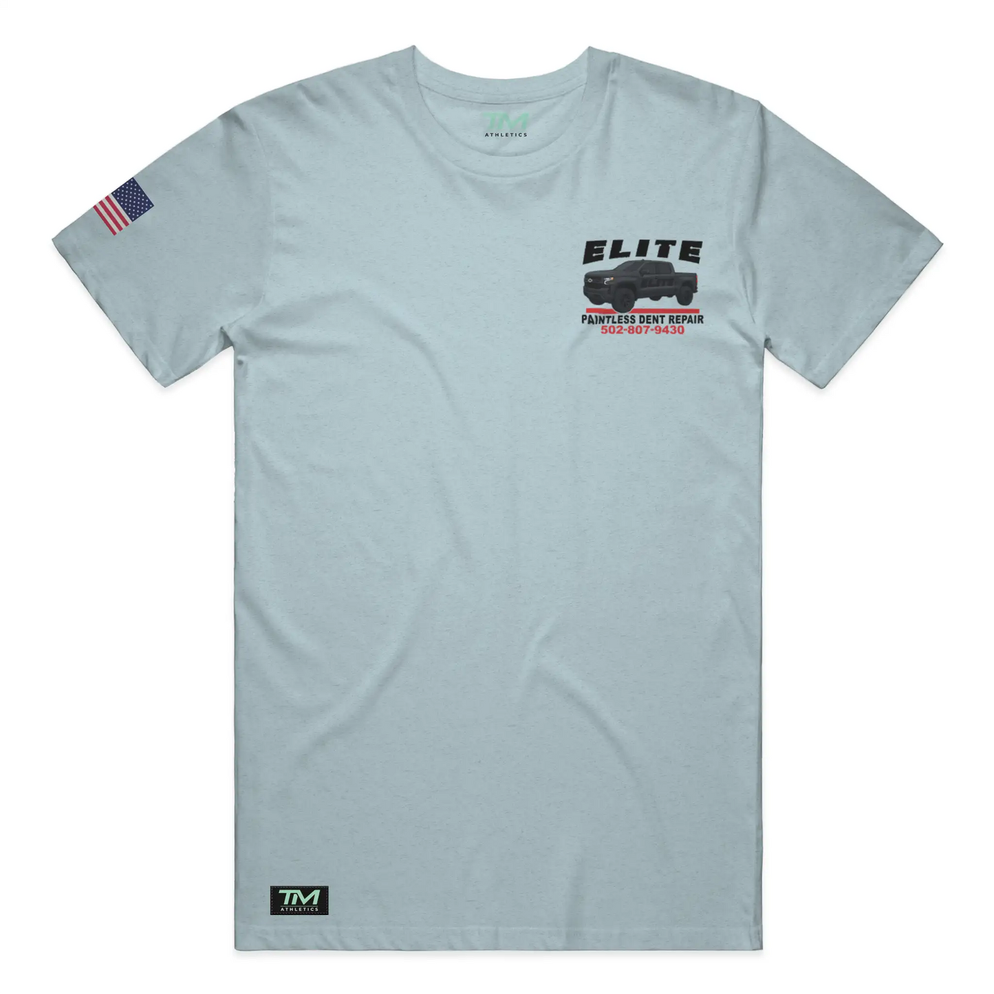9430 Unisex CVC Logo Tee