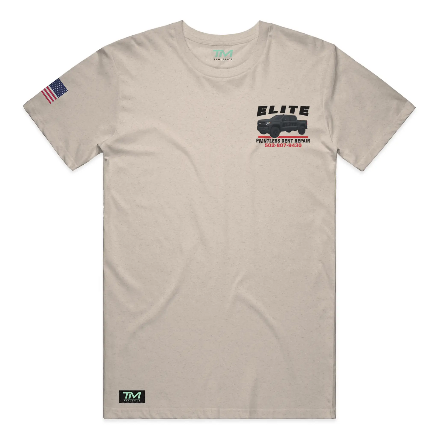 9430 Unisex CVC Logo Tee