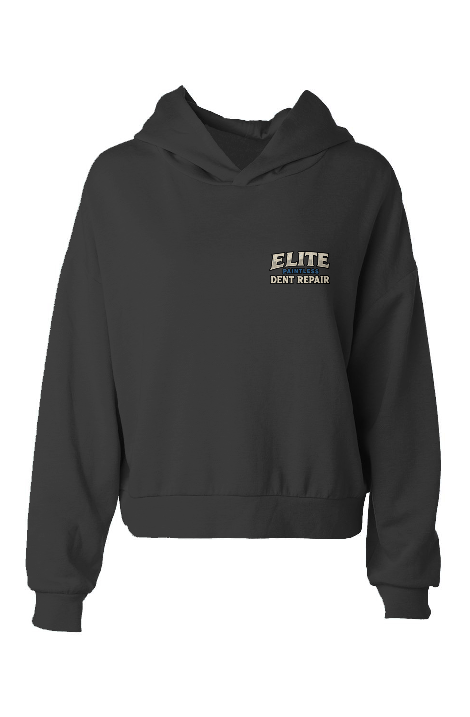 Elite Logo Cropped Performance Hoodie
