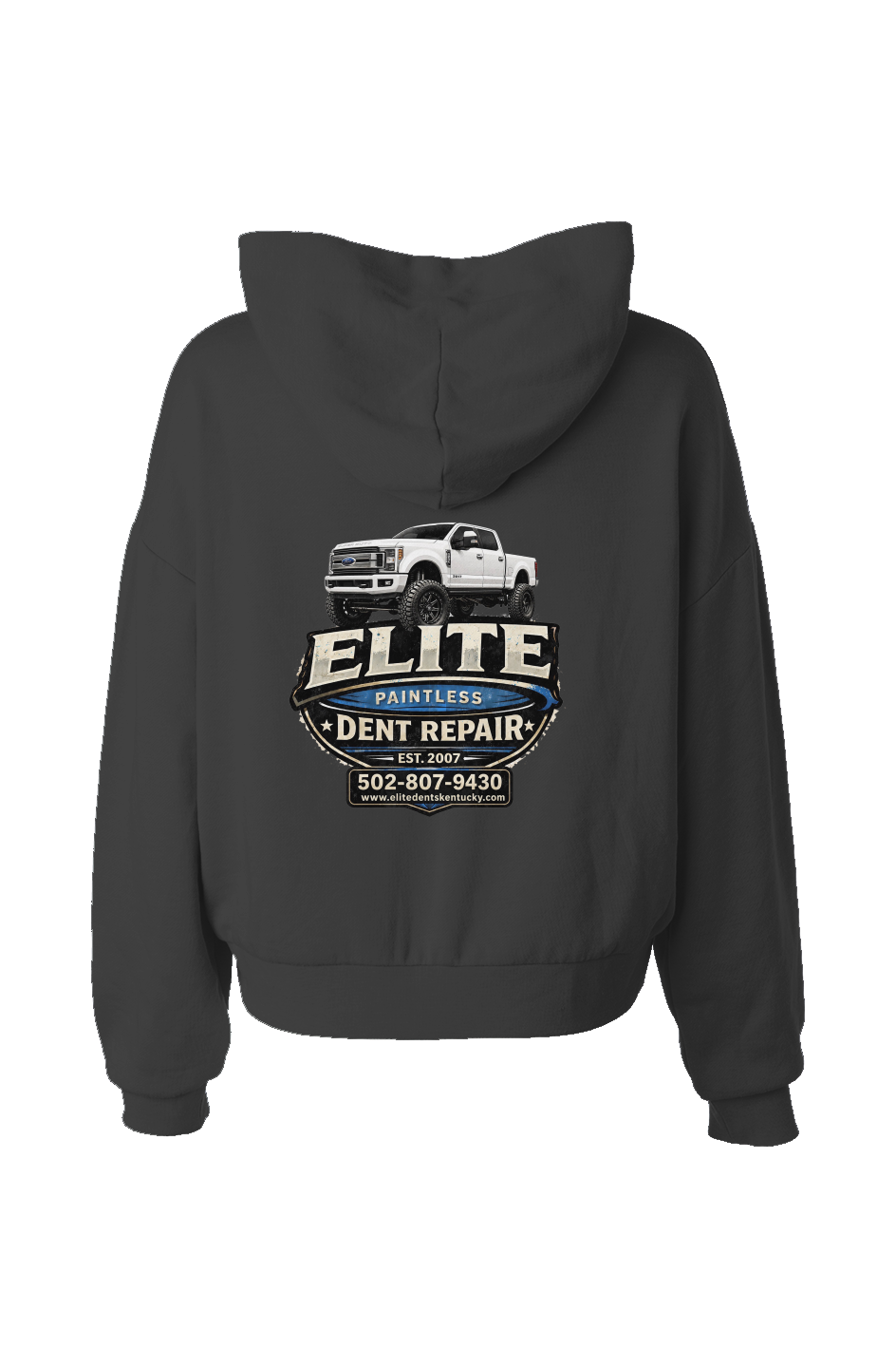 Elite Logo Cropped Performance Hoodie